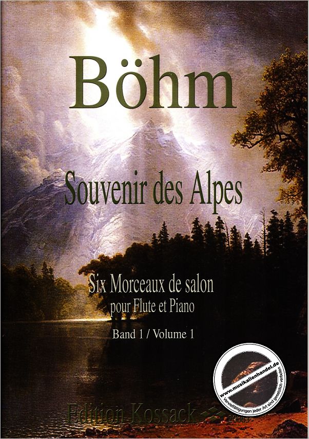 Titelbild für KOSSACK 20063 - SOUVENIR DES ALPES 1