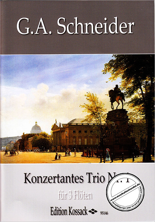 Titelbild für KOSSACK 95146 - Konzertantes Trio 1