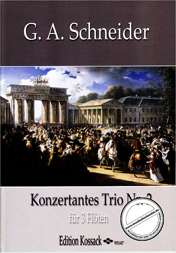 Titelbild für KOSSACK 95147 - Konzertantes Trio 2