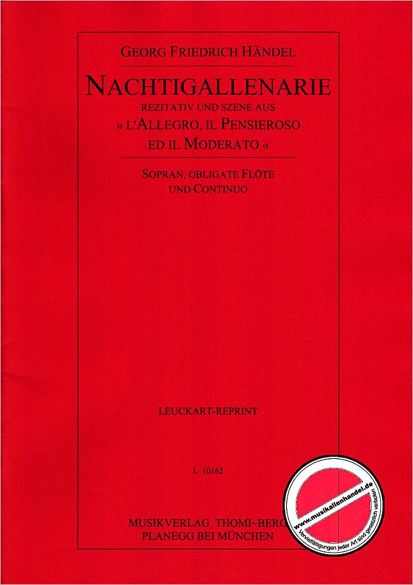 Titelbild für L 10162 - NACHTIGALLENARIE