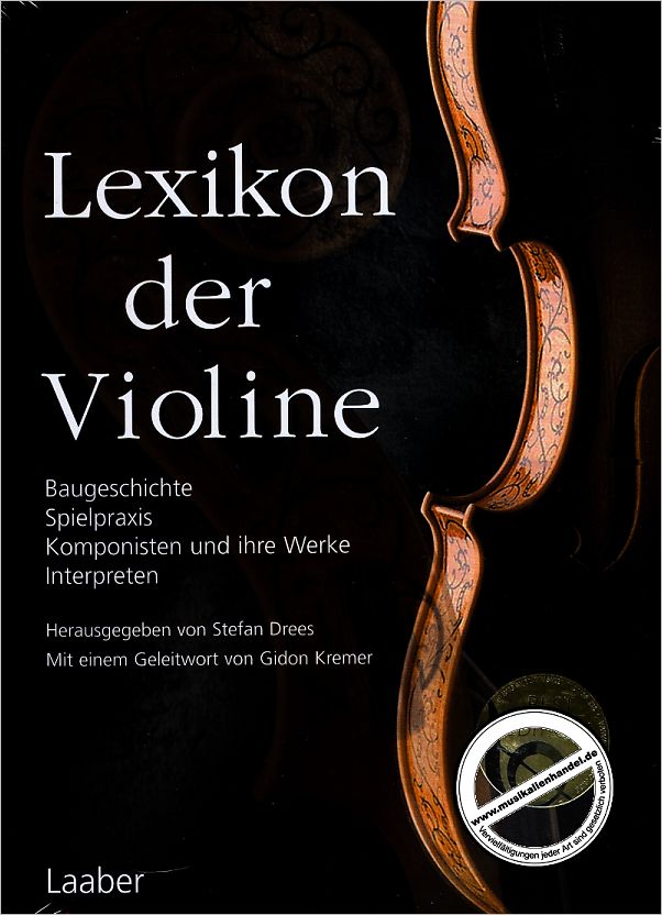 Titelbild für LAABER 451 - LEXIKON DER VIOLINE