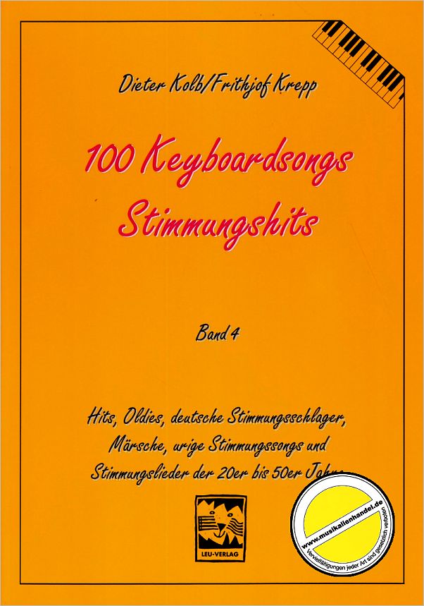 Titelbild für LEU 73-9 - 100 KEYBOARD STIMMUNGSHITS