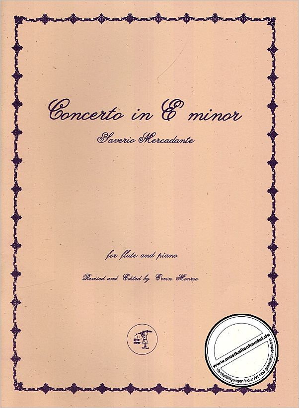 Titelbild für LP -FP-M1 - CONCERTO E-MOLL