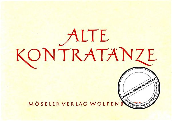 Titelbild für M 29201 - ALTE KONTRATAENZE