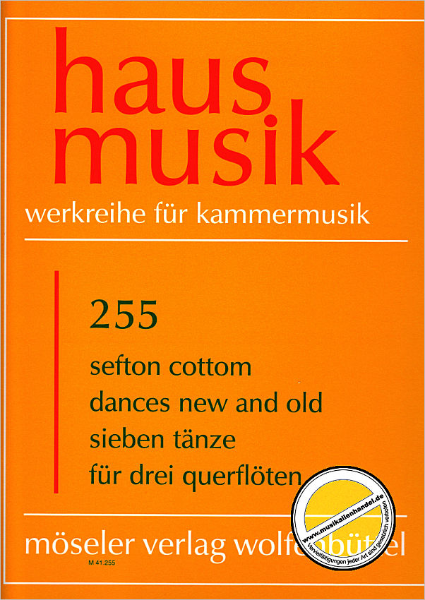 Titelbild für M 41255 - DANCES NEW AND OLD