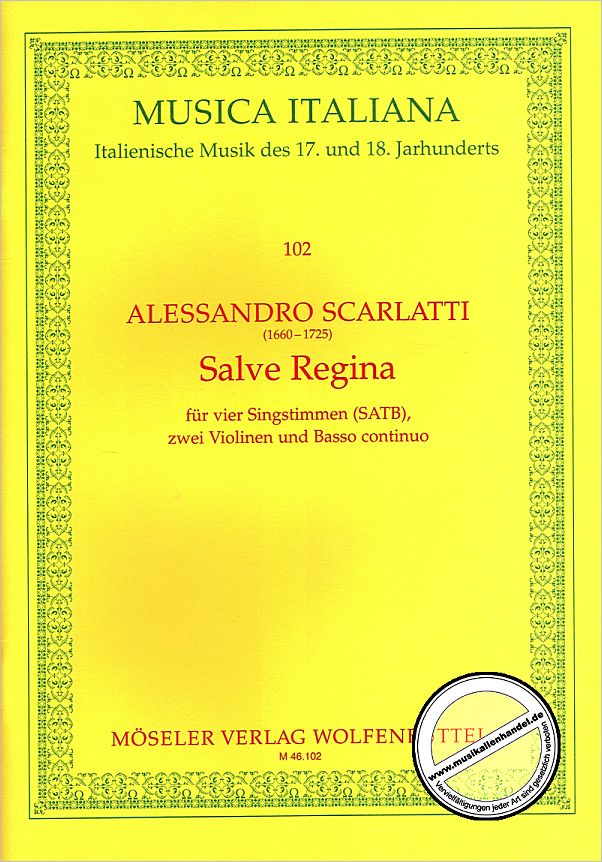Titelbild für M 46102-00 - SALVE REGINA