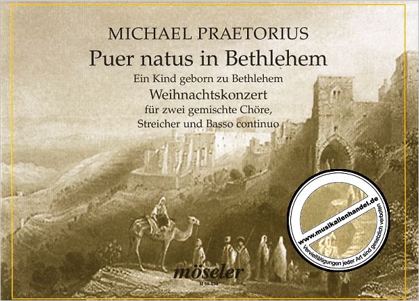 Titelbild für M 68030 - PUER NATUS IN BETHLEHEM - WEIHNACHTSKONZERT