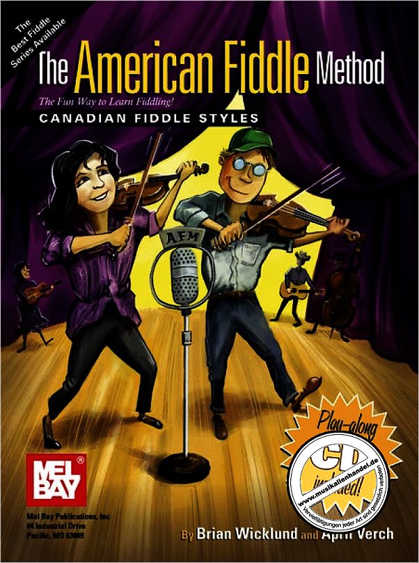 Titelbild für MB 20142BCD - THE AMERICAN FIDDLE METHOD - CANADIAN FIDDLE STYLES
