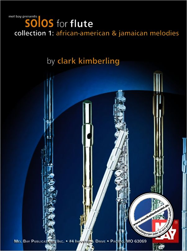 Titelbild für MB 21696 - SOLOS FOR FLUTE 1 - AFRICAN AMERICAN & JAMAICAN MELODIES