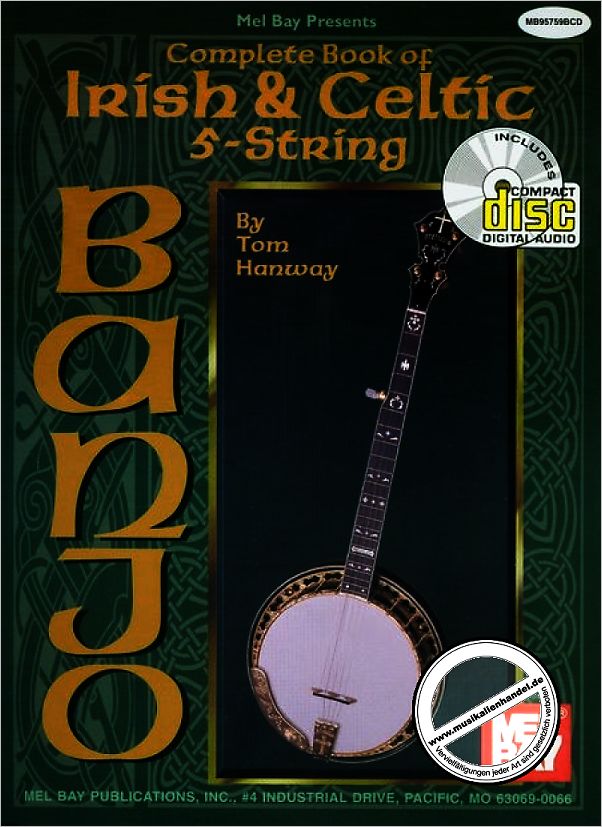 Titelbild für MB 95759BCD - COMPLETE BOOK OF IRISH + CELTIC 5 STRING BANJO