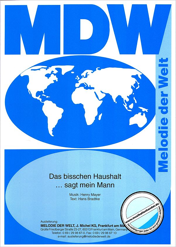 Titelbild für MDW 14653-01-10 - DAS BISSCHEN HAUSHALT