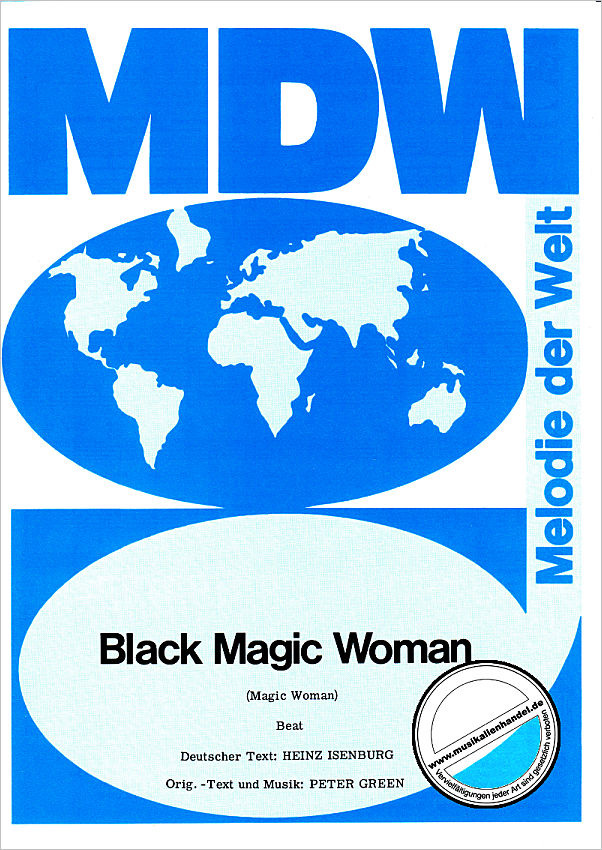 Titelbild für MDW 5407-01-10 - BLACK MAGIC WOMAN