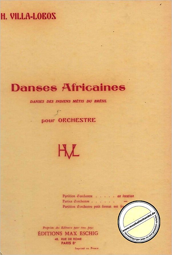Titelbild für ME 2307 - DANSES AFRICAINES - DANSES DES INDIENS METIS DU BRESIL