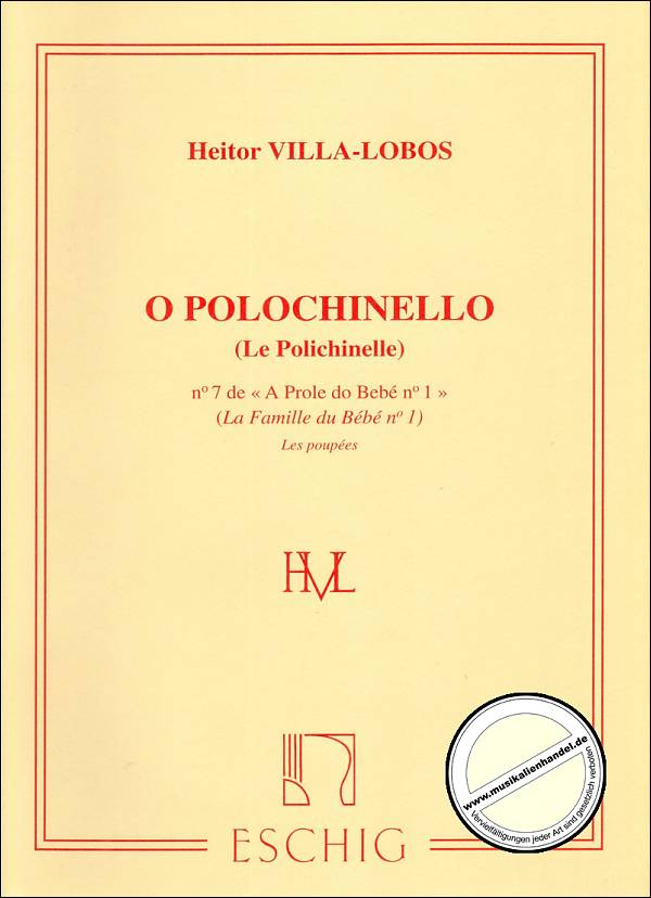 Titelbild für ME 2653 - O POLICHINELO - LE POLICHINELLE