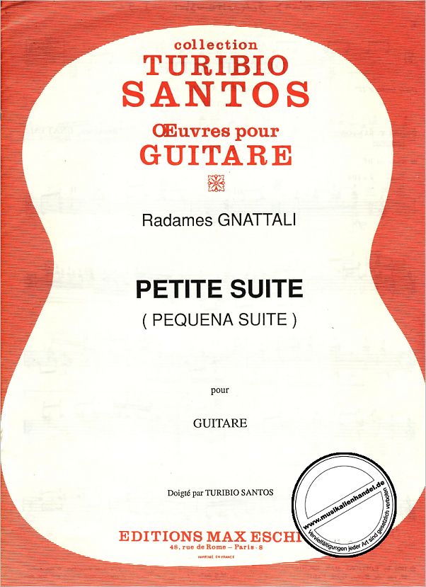 Titelbild für ME 8676 - PETITE SUITE (SANTOS)