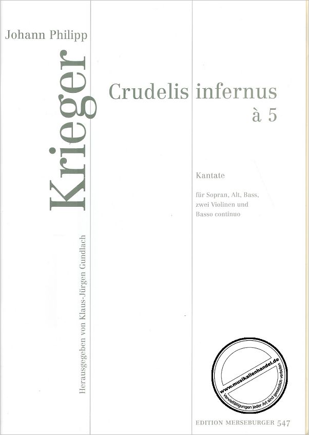 Titelbild für MERS 547 - CRUDELIS INFERNUS A 5