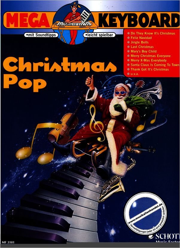 Titelbild für MF 3101 - MEGA KEYBOARD - CHRISTMAS POP