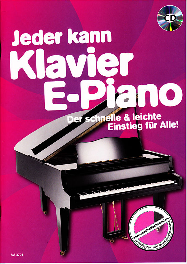 Titelbild für MF 3701 - JEDER KANN KLAVIER / E-PIANO