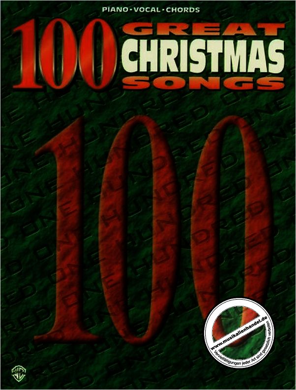 Titelbild für MF 9549B - 100 GREAT CHRISTMAS SONGS