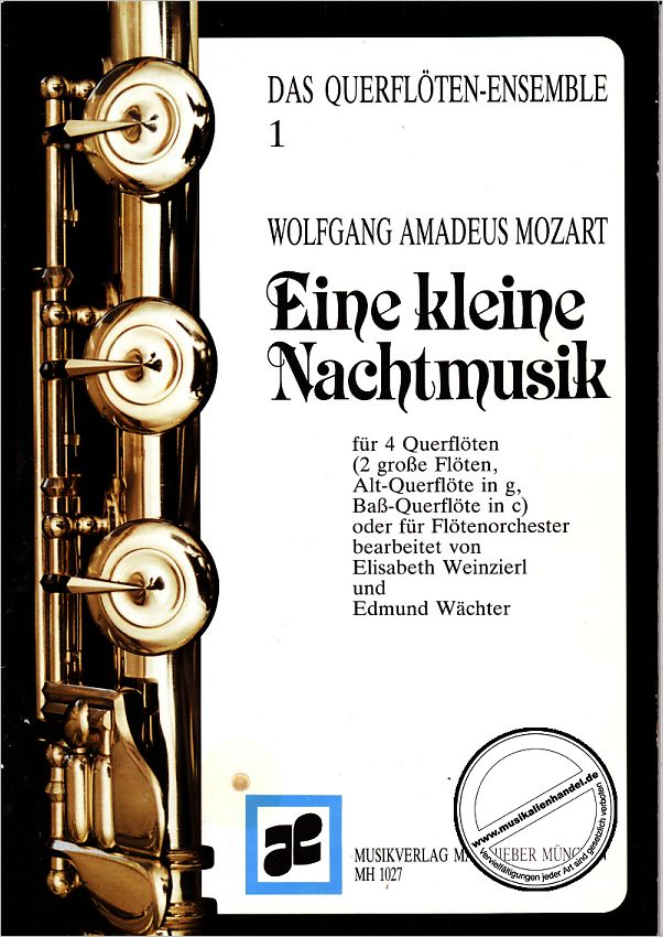 Titelbild für MH 1027B - EINE KLEINE NACHTMUSIK G-DUR KV 525