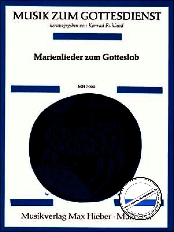 Titelbild für MH 7002 - MARIENLIEDER ZUM GOTTESLOB