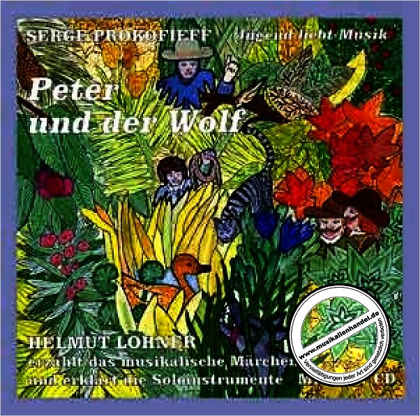 Titelbild für MH 9017-CD - PETER + DER WOLF OP 67
