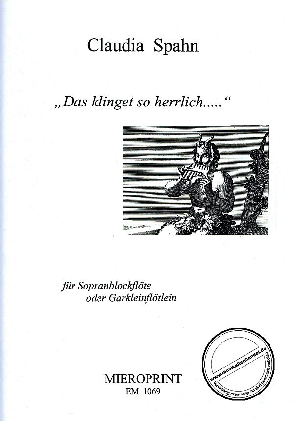 Titelbild für MIEROPRINT 1069 - DAS KLINGT SO HERRLICH