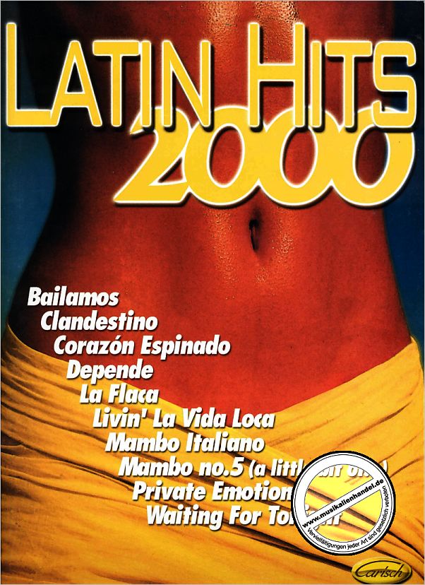 Titelbild für ML 1904 - LATIN HITS 2000