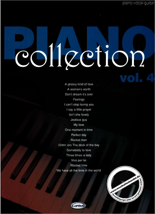 Titelbild für ML 2736 - PIANO COLLECTION 4