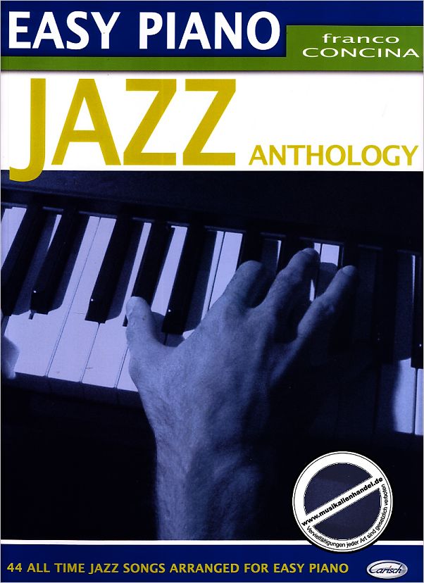 Titelbild für ML 2810 - EASY PIANO JAZZ ANTHOLOGY