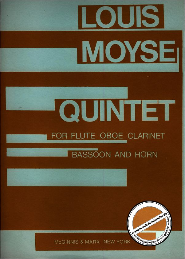 Titelbild für MM 1074 - QUINTETT