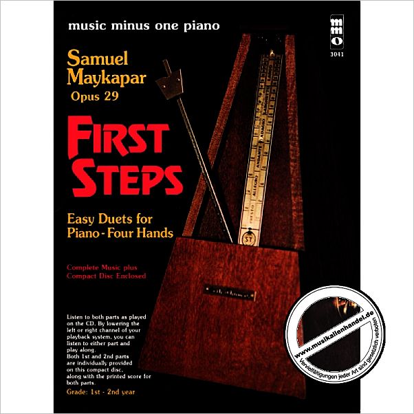 Titelbild für MMO 3041 - FIRST STEPS OP 29