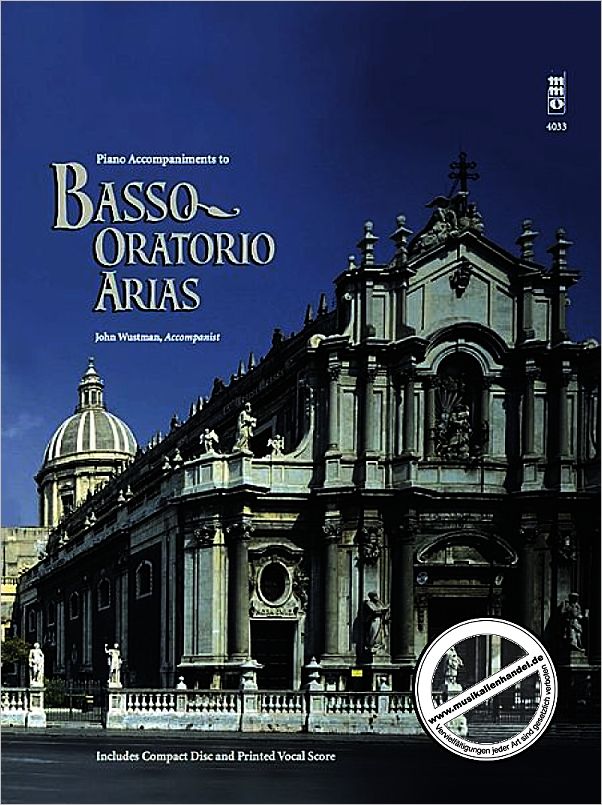 Titelbild für MMO 4033 - BASS ORATORIO ARIAS