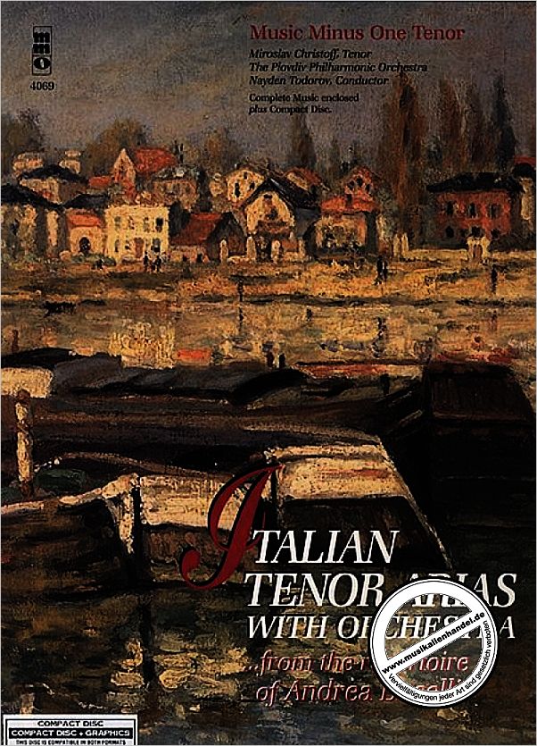 Titelbild für MMO 4069 - ITALIAN TENOR ARIAS WITH ORCHESTRA FROM THE REPERTOIRE OF ANDREA