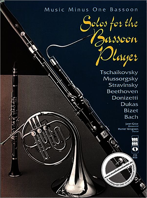 Titelbild für MMO 4601 - SOLOS FOR THE BASSOON PLAYER