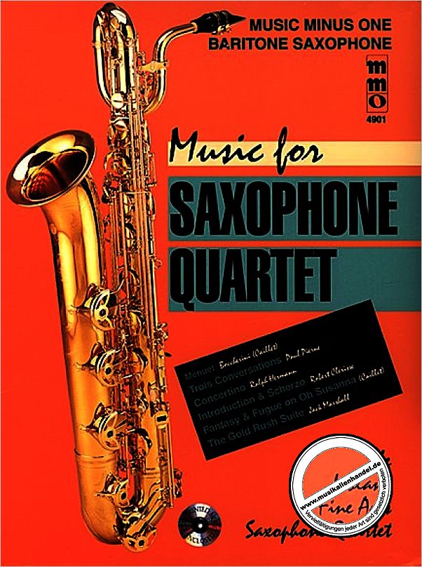 Titelbild für MMO 4901 - MUSIC FOR SAX QUARTETT