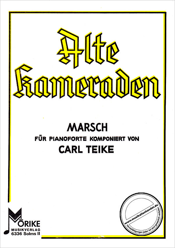 Titelbild für MOERIKE 1025 - ALTE KAMERADEN