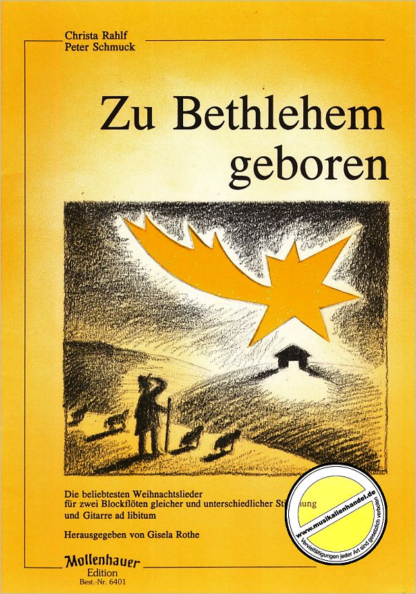 Titelbild für MOLL 6401 - ZU BETHLEHEM GEBOREN