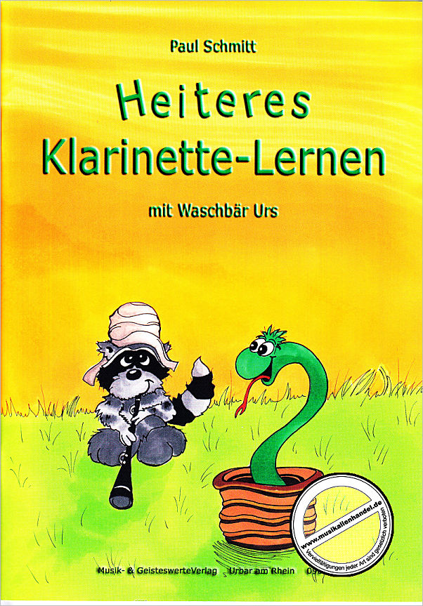 Titelbild für MPS 0907 - HEITERES KLARINETTE LERNEN