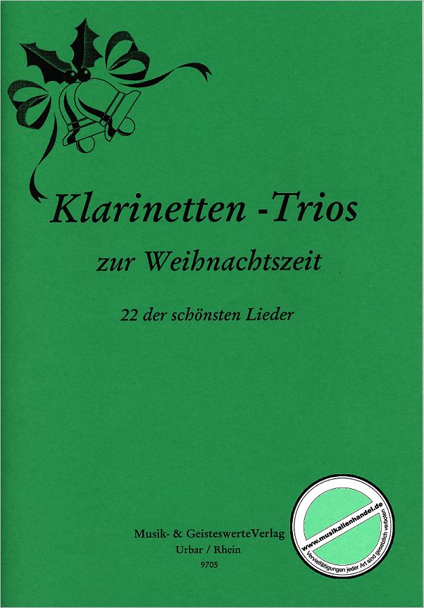 Titelbild für MPS 9705 - BLAESER TRIOS ZUR WEIHNACHTSZEIT