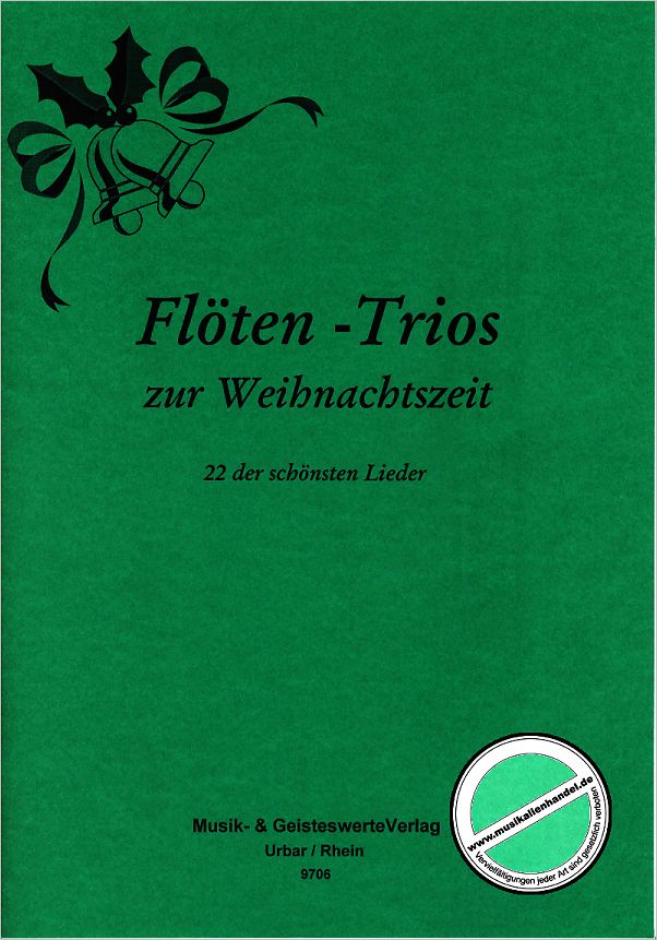 Titelbild für MPS 9706 - FLOETEN TRIOS ZUR WEIHNACHTSZEIT