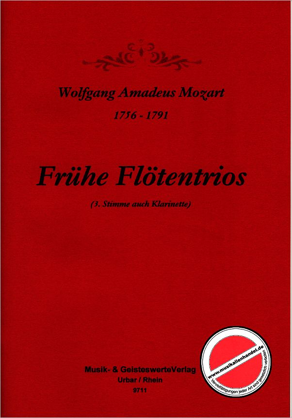 Titelbild für MPS 9711 - FRUEHE FLOETENTRIOS