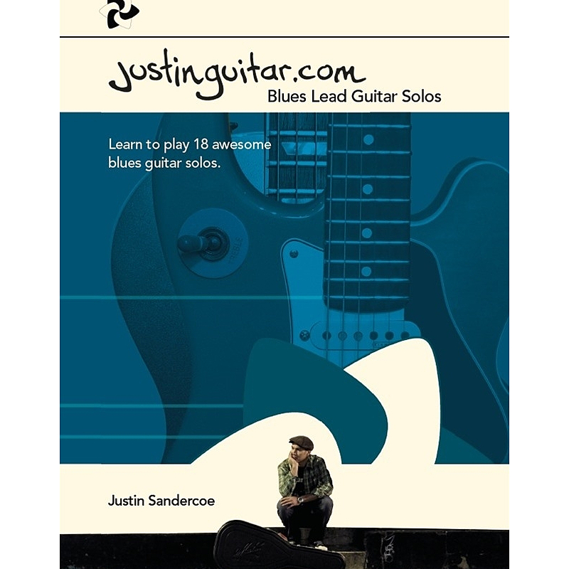 Titelbild für MSAM 1008183 - JUSTINGUITAR.COM - BLUES LEAD GUITAR SOLOS