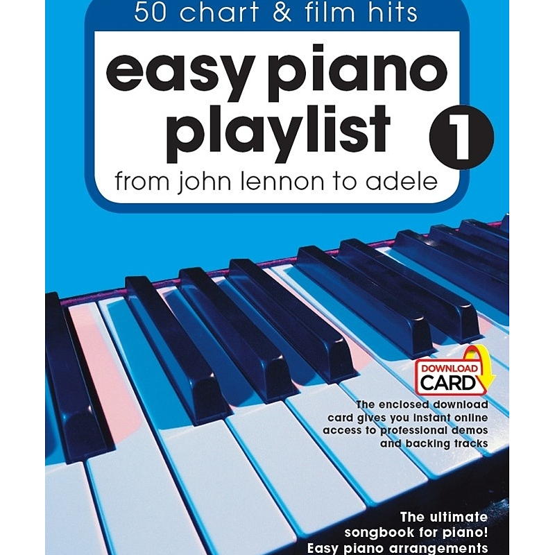 Titelbild für MSAM 1011582 - EASY PIANO PLAYLIST 1