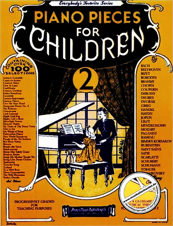Titelbild für MSAM 967461 - PIANO PIECES FOR CHILDREN 2