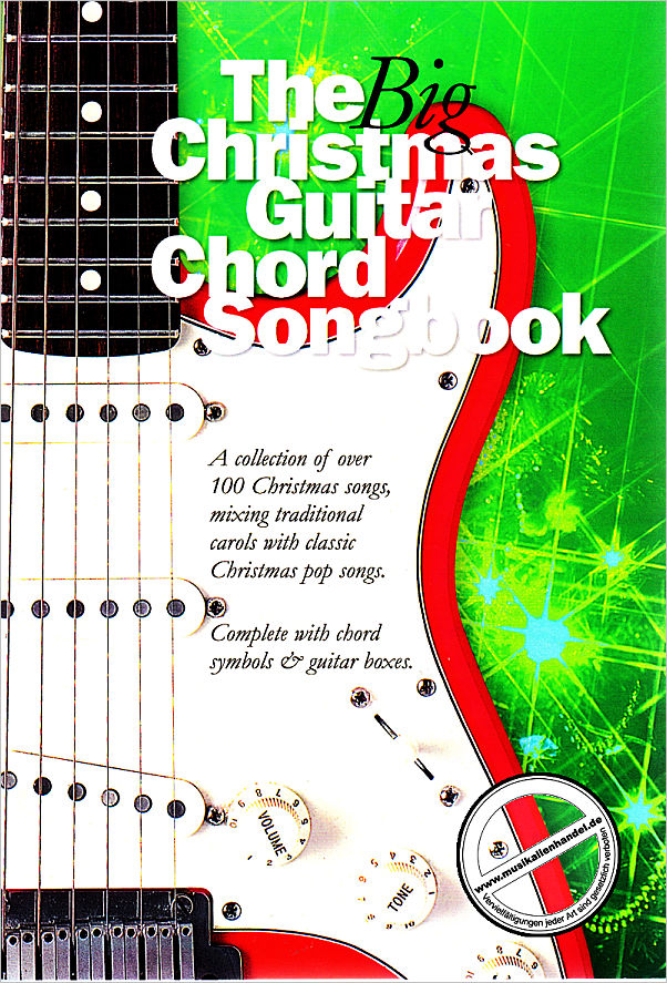 Titelbild für MSAM 977625 - THE BIG CHRISTMAS GUITAR CHORD SONGBOOK