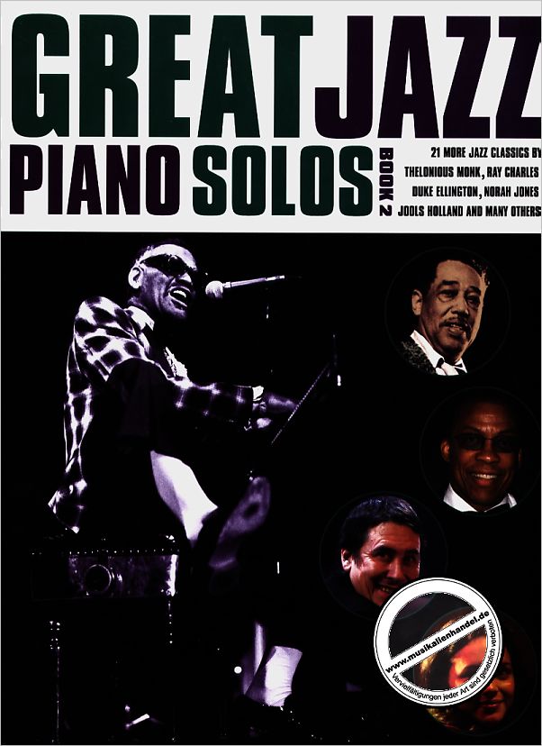 Titelbild für MSAM 989164 - GREAT JAZZ PIANO SOLOS 2