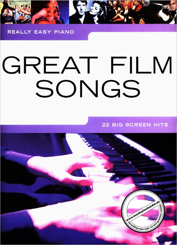 Titelbild für MSAM 993344 - GREAT FILM SONGS