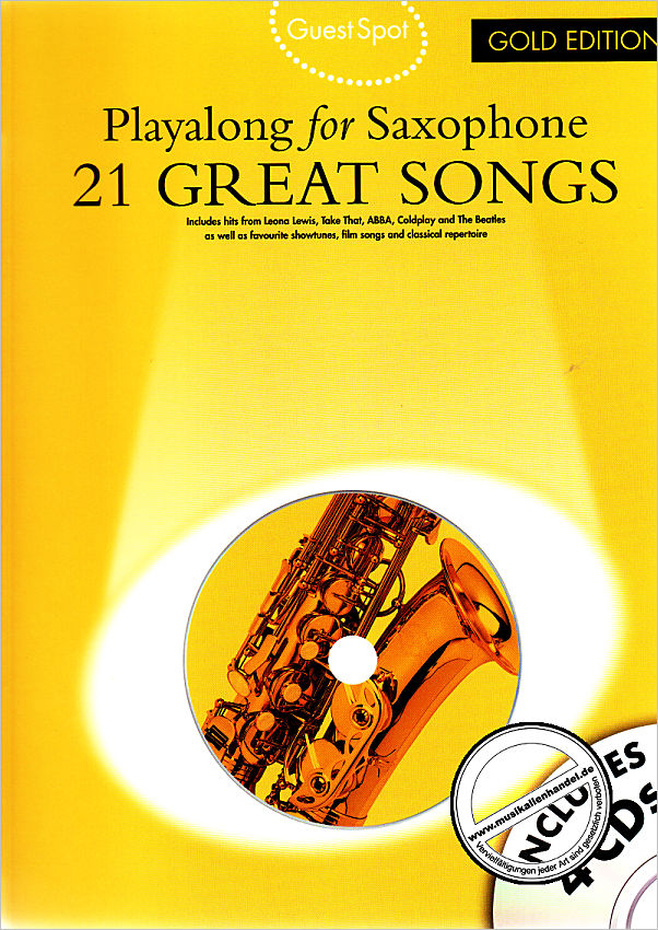 Titelbild für MSAM 997766 - 21 GREAT SONGS - GOLD EDITION