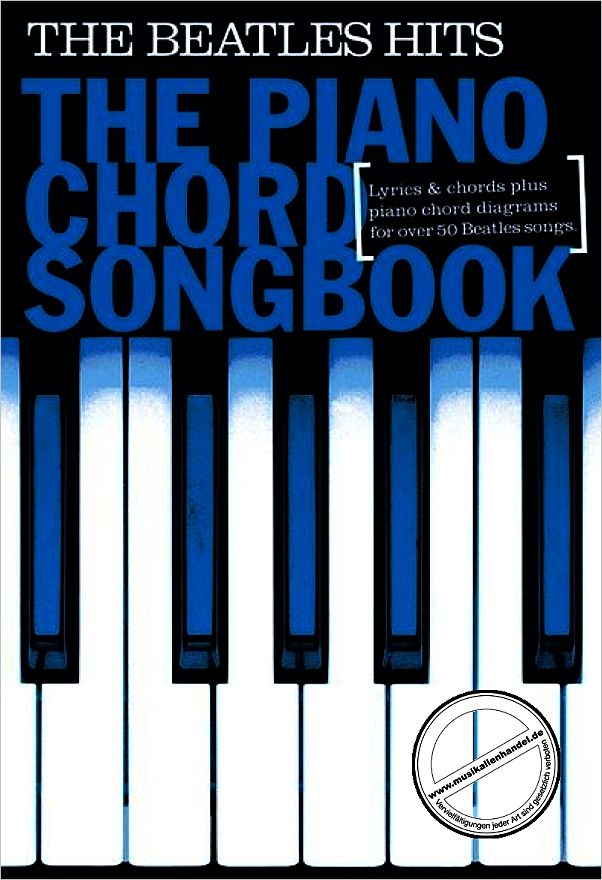 Titelbild für MSNO 91520 - THE PIANO CHORD SONGBOOK